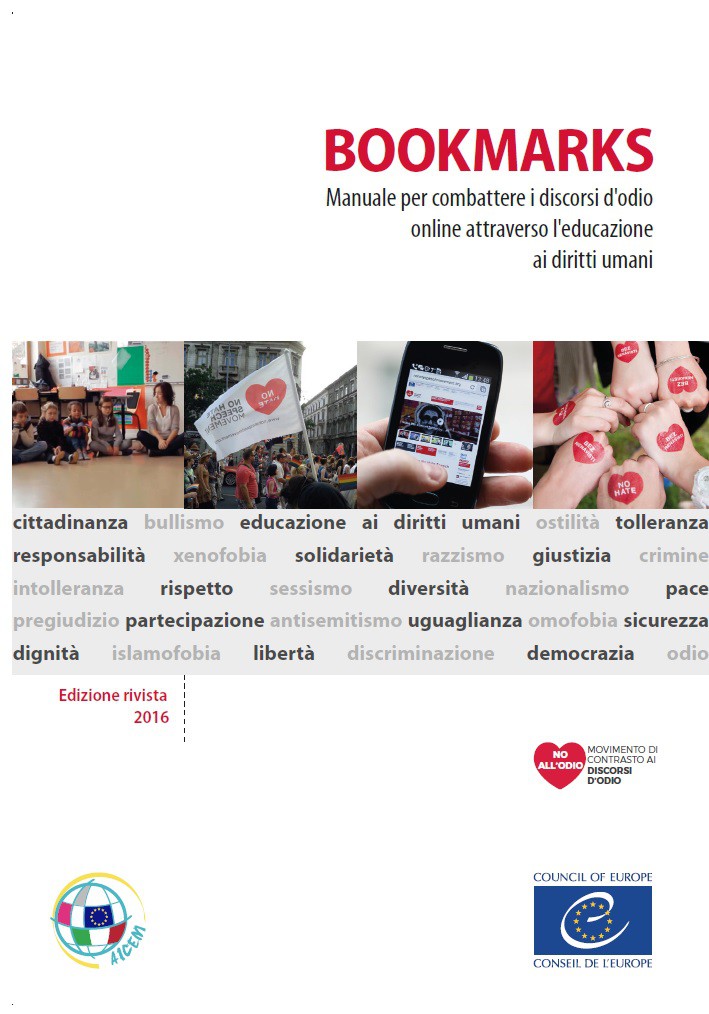 PDF - Bookmarks - Manuale per combattere i discorsi d’odio online attraverso l’educazione ai diritti umani Edizione Rivista (Bookmarks Italian version)