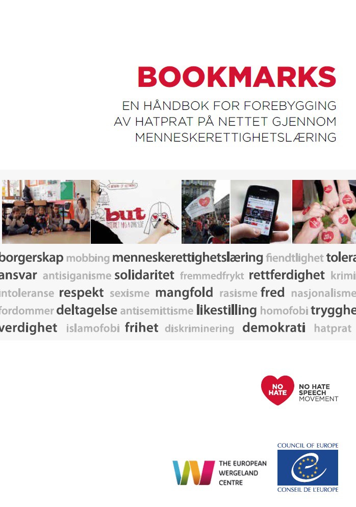 PDF - Bookmarks -  En Handbok for forebygging av hatprat på nettet gjennom menneskerettighetslæringim pravima (Connexions version norvégienne)