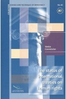 PDF - The status of international treaties on human rights (Science and technique of democracy No. 42)