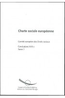 Charte sociale européenne - Comité européen des Droits sociaux - Conclusions XVII-2, Tome 1