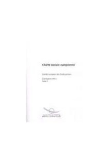 Charte sociale européenne - Comité européen des Droits sociaux - Conclusion XVI-2 - Tome 1