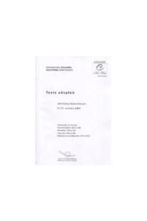 Parliamentary assembly - Texts adopted, 2003 ordinary session (First part), January 2003
