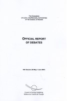 Congress of Local and Regional Authorities of Europe - Official report of debates - 14th Session (30 May-1 June 2007)