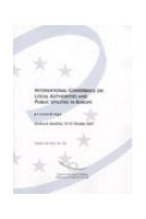 International Conference on Local Authorities and Public Utilities in Europe - Proceedings, Innsbruck, October 2001 (Studies and Texts No. 83)