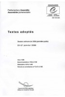 PDF - Assemblée parlementaire - Textes adoptés - Session ordinaire de 2006 (première partie) 23-27 janvier 2006